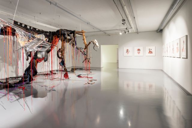 Installation View of the exhibition 'Two Together'. 2019. Image Credit: Dillon Marsh.