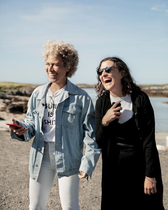 DJ Cassy and Francesca Gavin, Lofoten Islands, 2019.