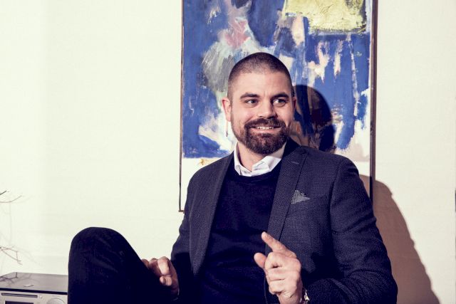 Portrait of Claus Busch Risvig, Photo: Mark Trip