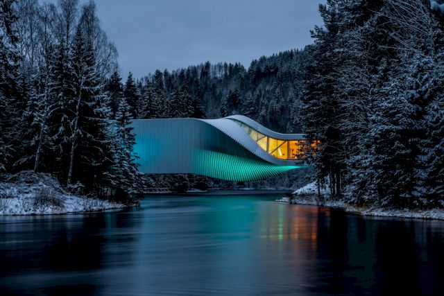 The Twist, Kistefos Museum. Photo: Kim Erlandsen