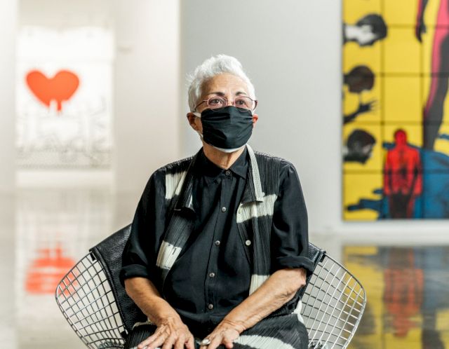 Mera Rubell at the Rubell Family Collection, Miami. Photo: Vaco Studio