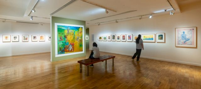 Installation Image, Between Vows and Words - Anupam Sud, KNMA, Saket
