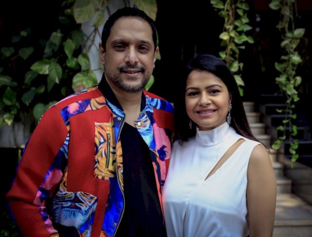 Rajeeb and Nadia Samdani