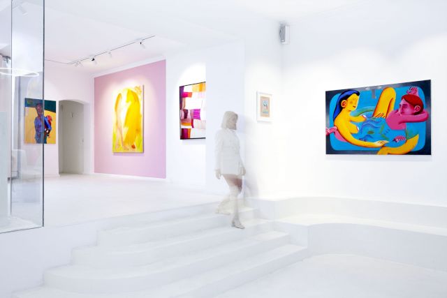 Berlin Space - Deniz Pasha, Grace Mattingly, Turiya Magadlela, Isaac Mann, 2022. Photo: Otto Felber