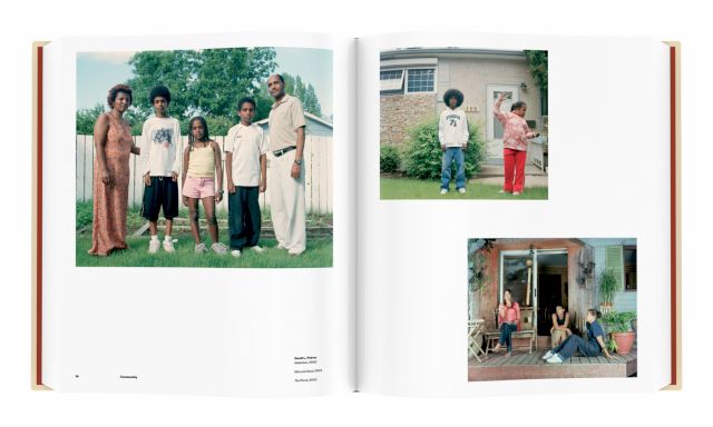 Book spread from As We Rise: Photography from the Black Atlantic (Aperture, 2021)