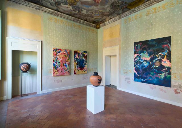 Installation view at Palazzo Monti