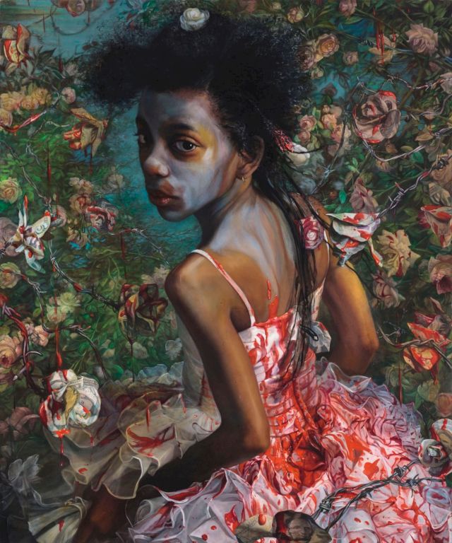 MARGARET BOWLAND, White Fives