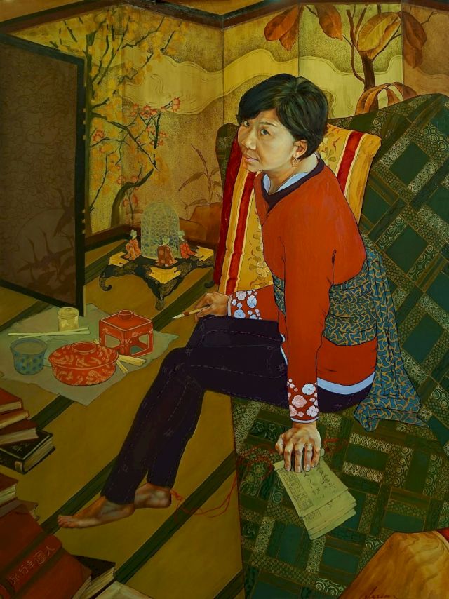 CARMEN CHAMI, Portrait of Aya Watanabe