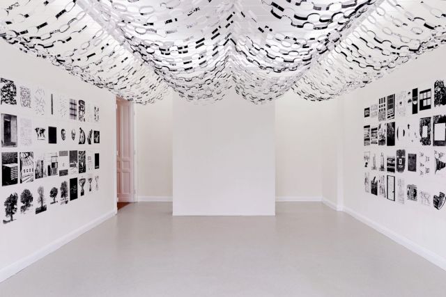 Installation view “Art & Language, Nobody Spoke”, KUNSTSAELE 2017, Berlin. Photo: Sebastian Eggler