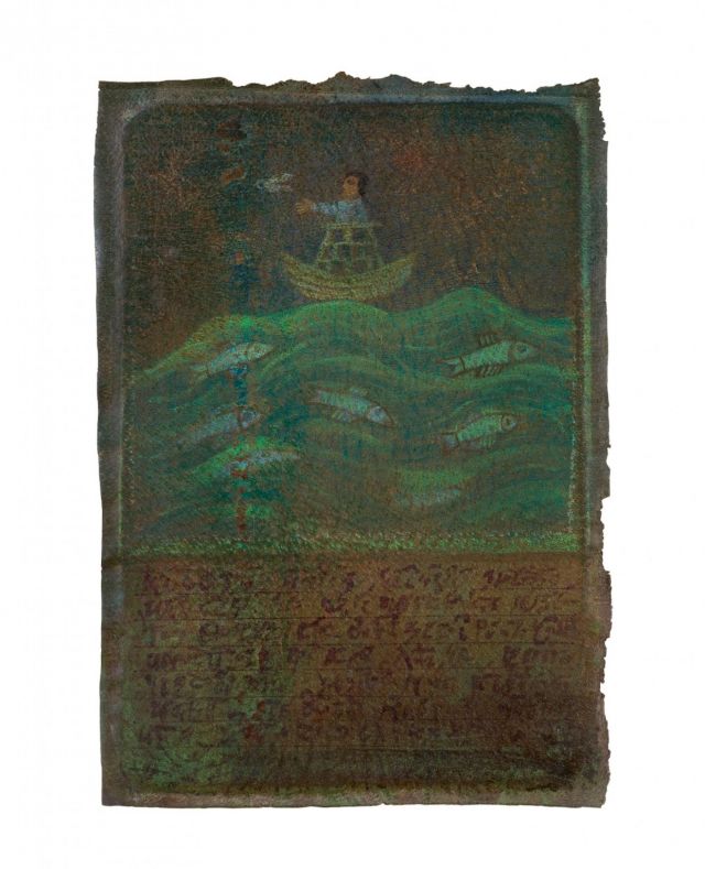 DUŠAN OTAŠEVIĆ, From the cycle Tronoša erminia, 1987. Courtesy Kolekcija Trajković; Belgrade, Serbia