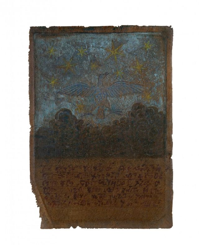 DUŠAN OTAŠEVIĆ, From the cycle Tronoša erminia, 1987. Courtesy Kolekcija Trajković; Belgrade, Serbia