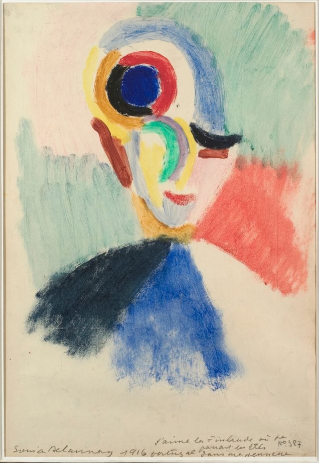 Sonya Delaunay, Autoportrait Portugal, 1916