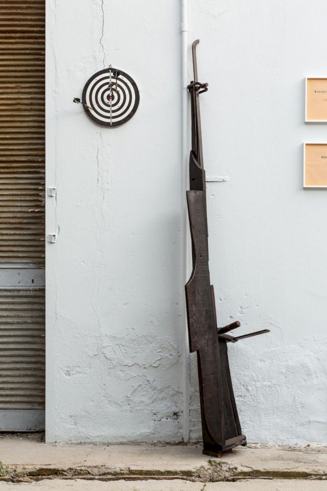 GLAVKOS KOUMIDES, PRESS me / ABSURD me / JAZZ me, 2018 (detail). Photo: Antonis Minas