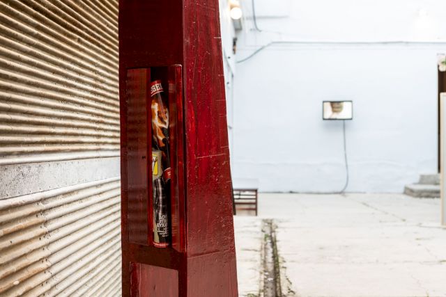 GLAVKOS KOUMIDES, PRESS me / ABSURD me / JAZZ me, 2018 (detail). Photo: Antonis Minas