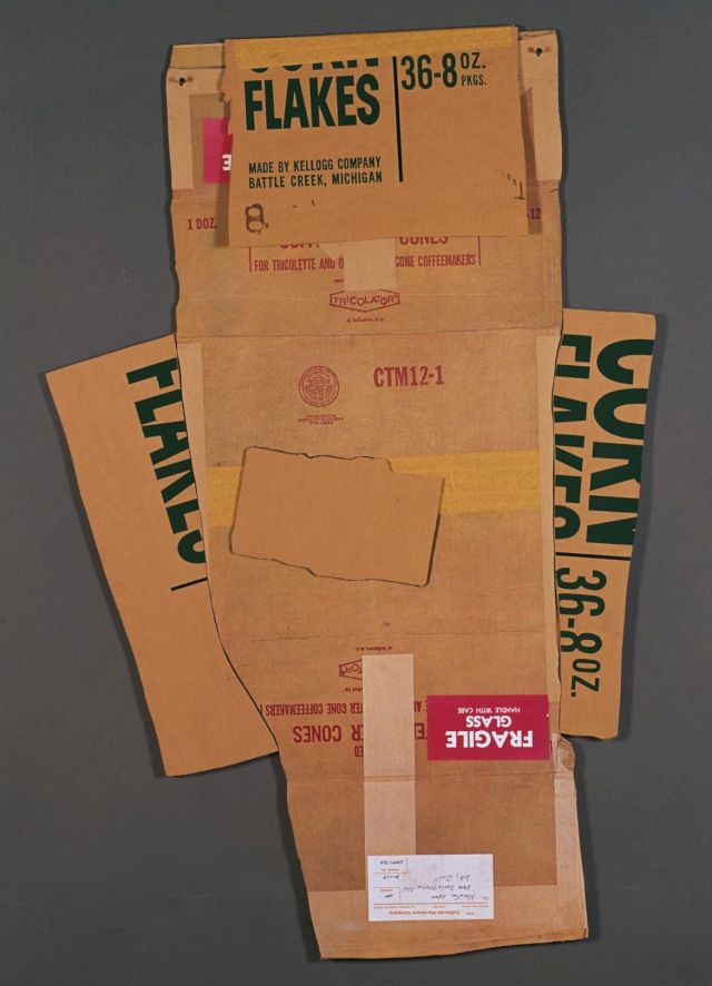 ROBERT RAUSCHENBERG, Cardbird I, 1971. © Robert Rauschenberg Foundation and Gemini G.E.L.