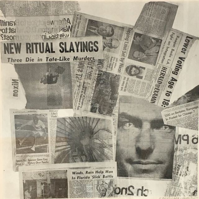 ROBERT RAUSCHENBERG, Features (from Currents) 62, 1970. © Robert Rauschenberg Foundation