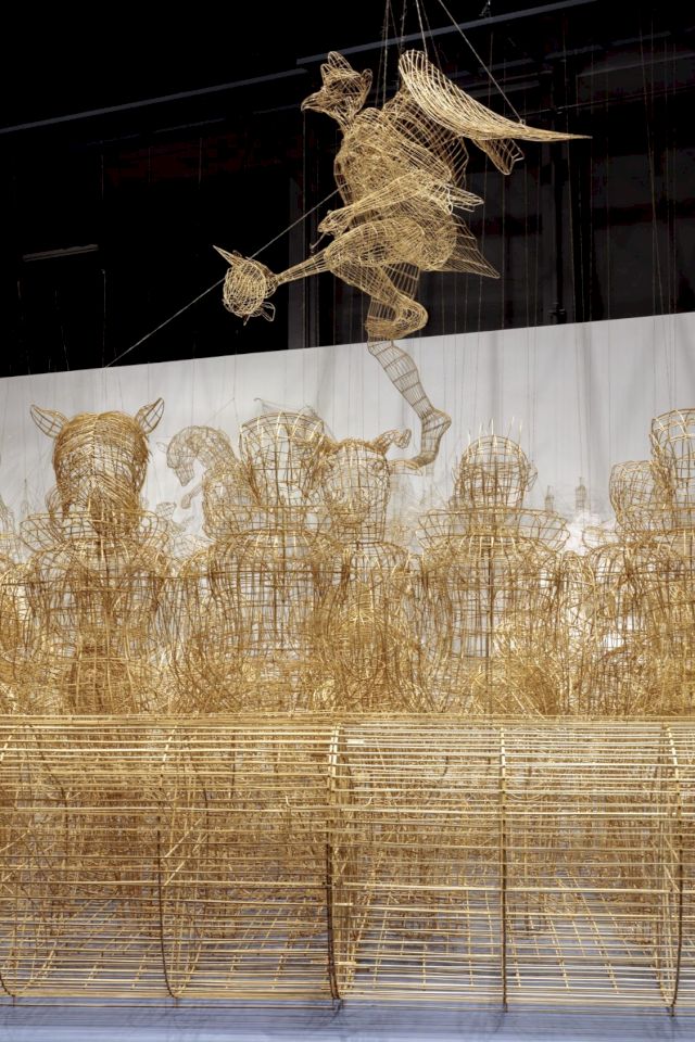 AI WEIWEI, Life Cycle, 2018/19 (installation view). Courtesy the artist and Marciano Art Foundation. Photo: Joshua White/JWPictures.com