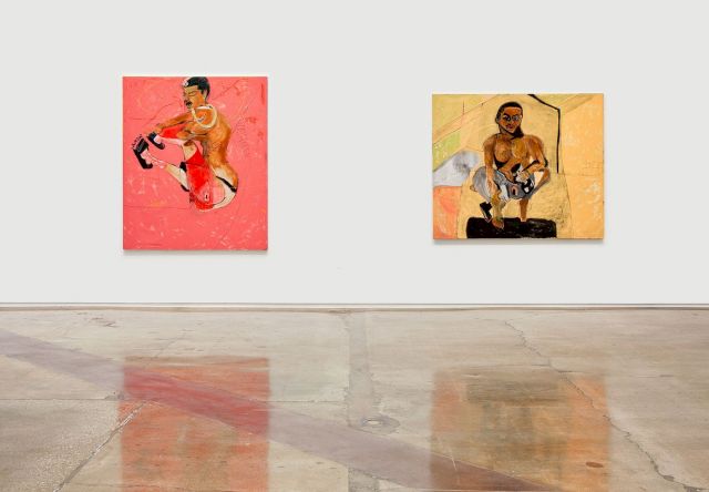 JONATHAN LYNDON CHASE, Bend, 2018; JONATHAN LYNDON CHASE (installation view)