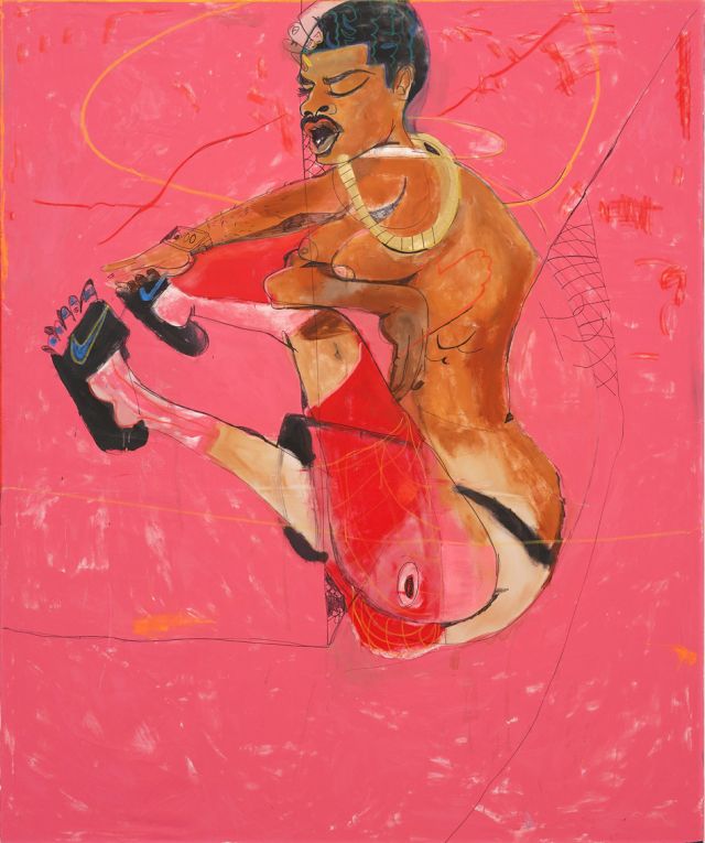 JONATHAN LYNDON CHASE, Bend, 2018. Courtesy of Kohn Gallery, Los Angeles