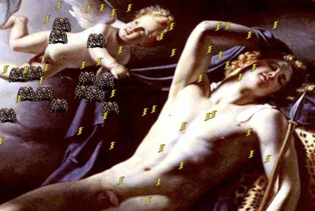 JON RAFMAN, Sleeping Shepherd Boy, 2009. Dimensions Variable | Color | Java Script, Gif, Website. Unique Website