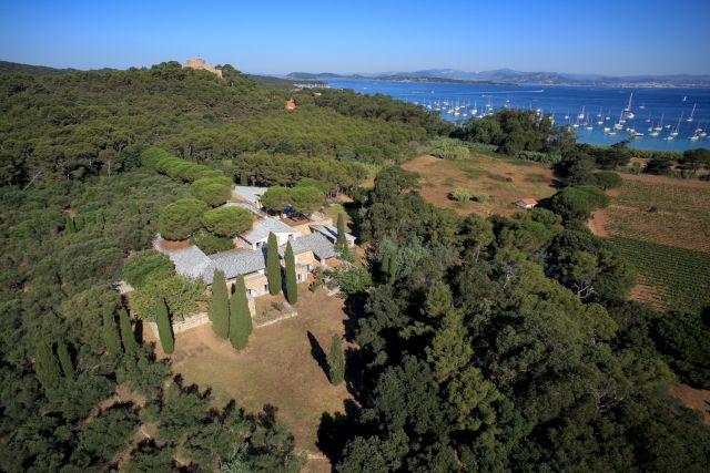 Villa Carmignac, Porquerolles. Photo: Lionel Barbe
