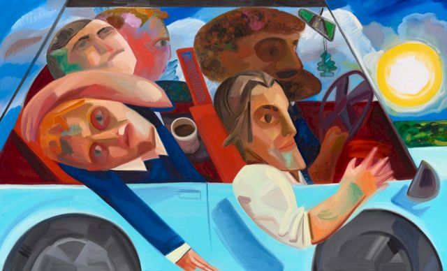 DANA SCHUTZ, Carpool, 2016