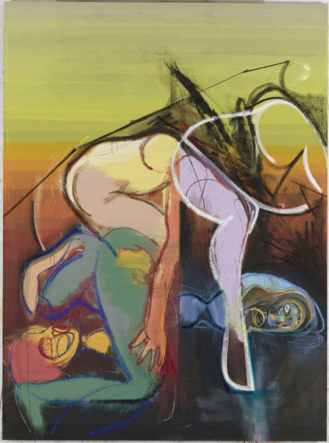 DANIEL RICHTER, Algier, Morgens, 2017