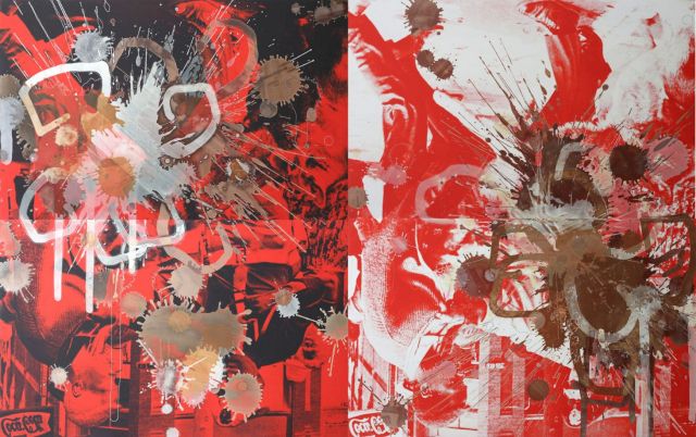 KALLEY WALKER, Black Star Press (Rotated 180 Degrees): Press Star, Press Black, 2006