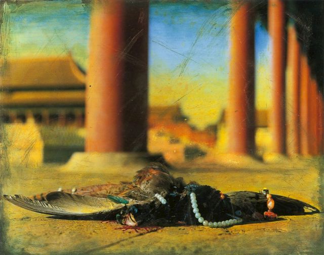 HONG LEI, Forbidden City Fall Taihe Hall East Corridor, 1997. Courtesy the artist and Three Shadows Photography Art Centre, Beijing