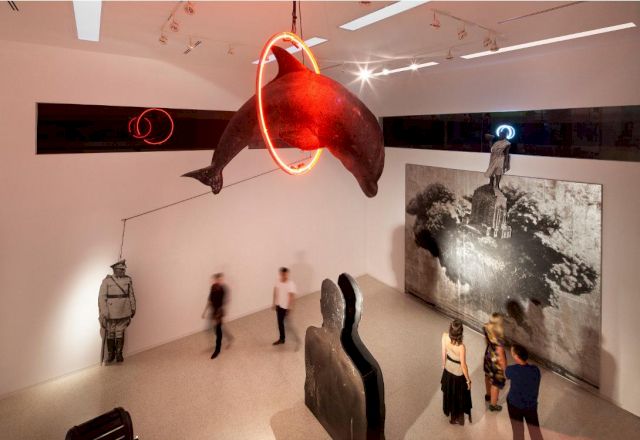 BROOK ANDREW, Witness, 2012-2013. Courtesy Lyon Housemuseum, Melbourne