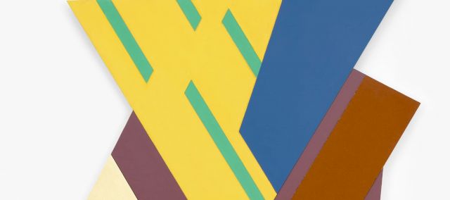 FRANK STELLA, Felsztyn IV, 1971. Courtesy Charles Riva Collection, Brussels. Photo: Hugard & Vanoverschelde