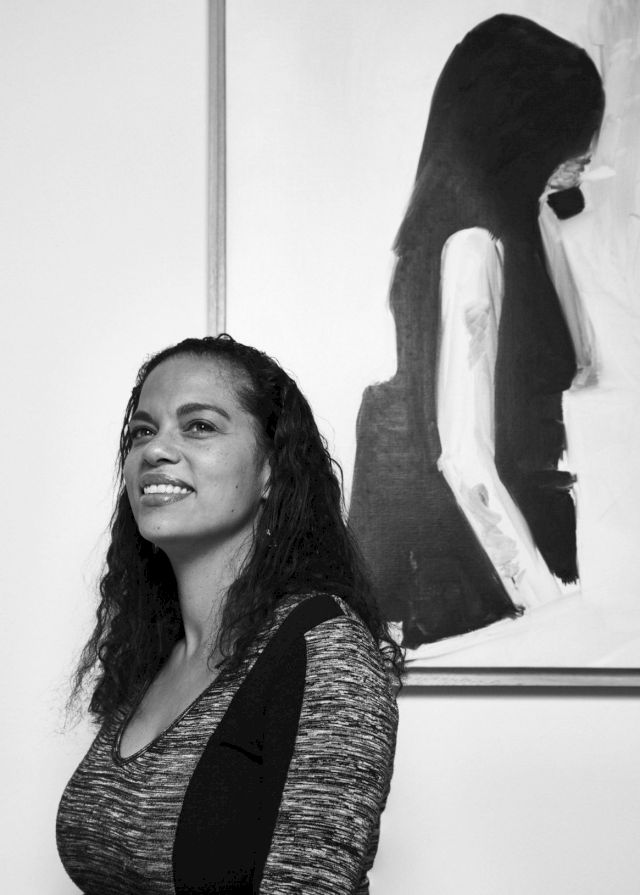 Zayènne van Heesen-Laclé with “Kim” by PIETRO PERRONE. Photo: Laura Hein