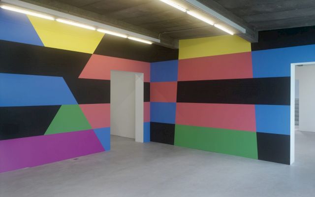 LOTHAR GÖTZ, Composition with Yellow, 2016. Courtesy the artist & Philara Collection, Düsseldorf. Photo: Achim Kukulies