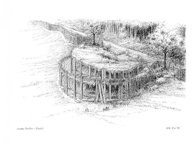 James Wines, Progetto per il Pavilion di Briosco, 1999