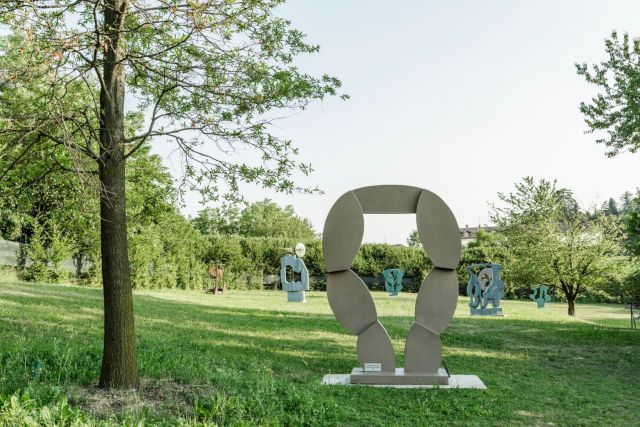 Pietro Consagra, Ferri Bifrontali di Matera, 1978, Rossini Art Site, Briosco. Photo: Luca Rotondo