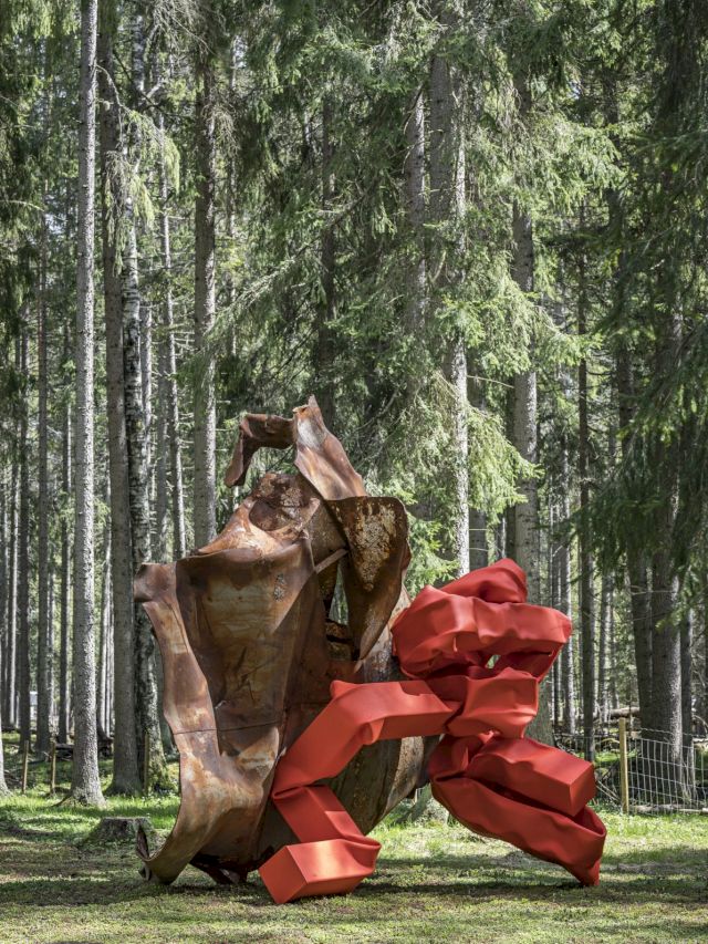 PASANASAP, Carol Bove, Kistefos Museum. Photo: Vegard Kleven