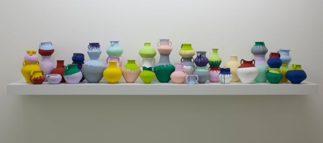 AI WEIWEI, Coloured Vases, 2006. © Stiftung DKM. Photo: Werner J. Hannappel