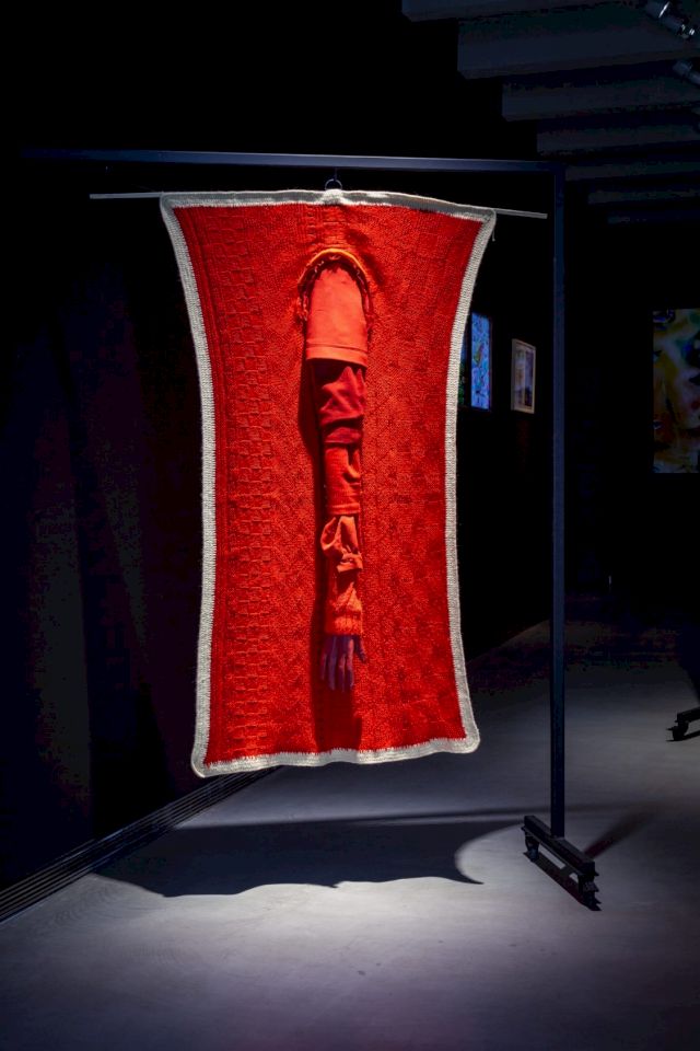 Alex Hug, Hug Station #4: It 's OK to feel Red, 2022