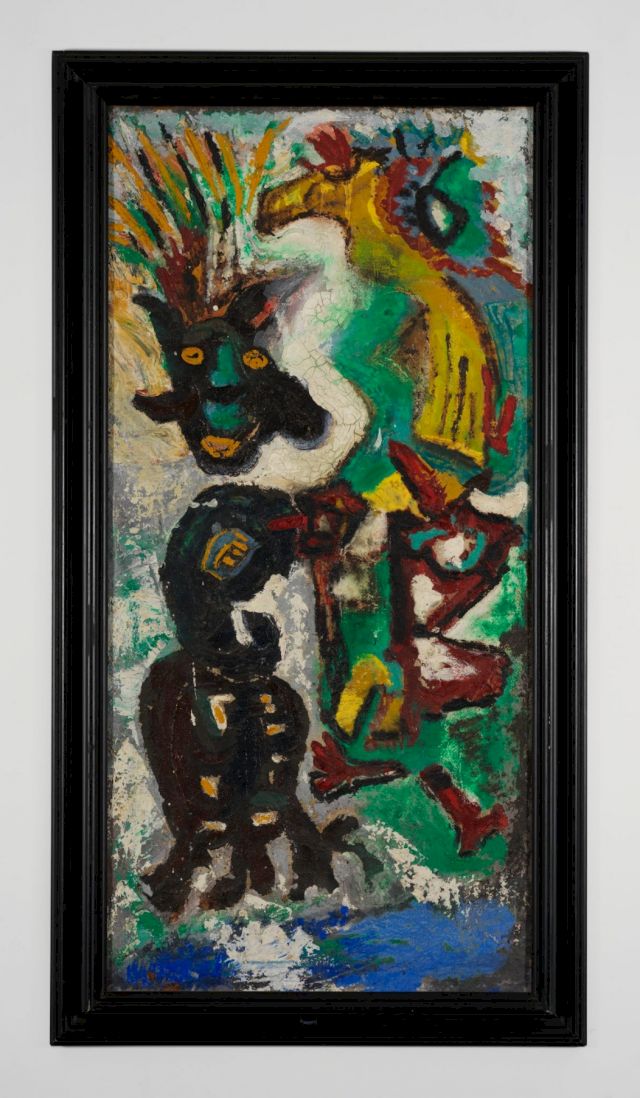 Giuseppe Pinot Gallizio, Gerundio Immaginato, 1956