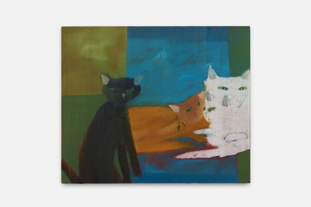 Yu Nishimura, composition/cats, 2022. Courtesy of the artist and Kayokoyuki