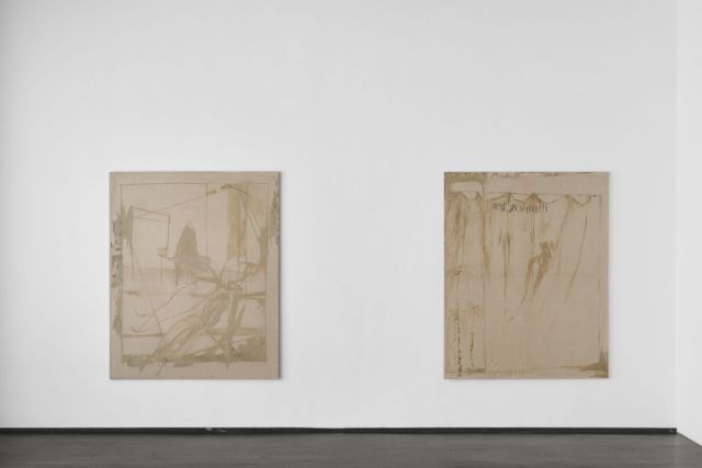 Vera Palme, Time Stamp Paintings (1) and (4). Courtesy of the artist