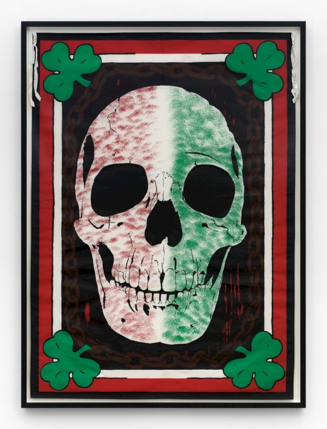 MIKE KELLEY, Emerald Eyehole, 1989. © Hugard and Vanoverschelde