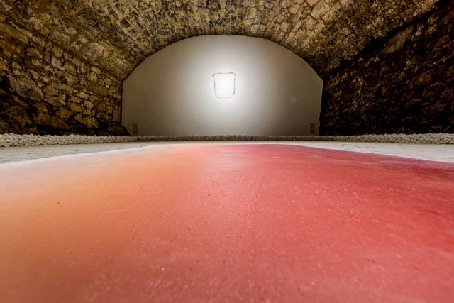 LEE UFAN, Topos (Excavated), 2016. Photo: Alesssandro Moggi