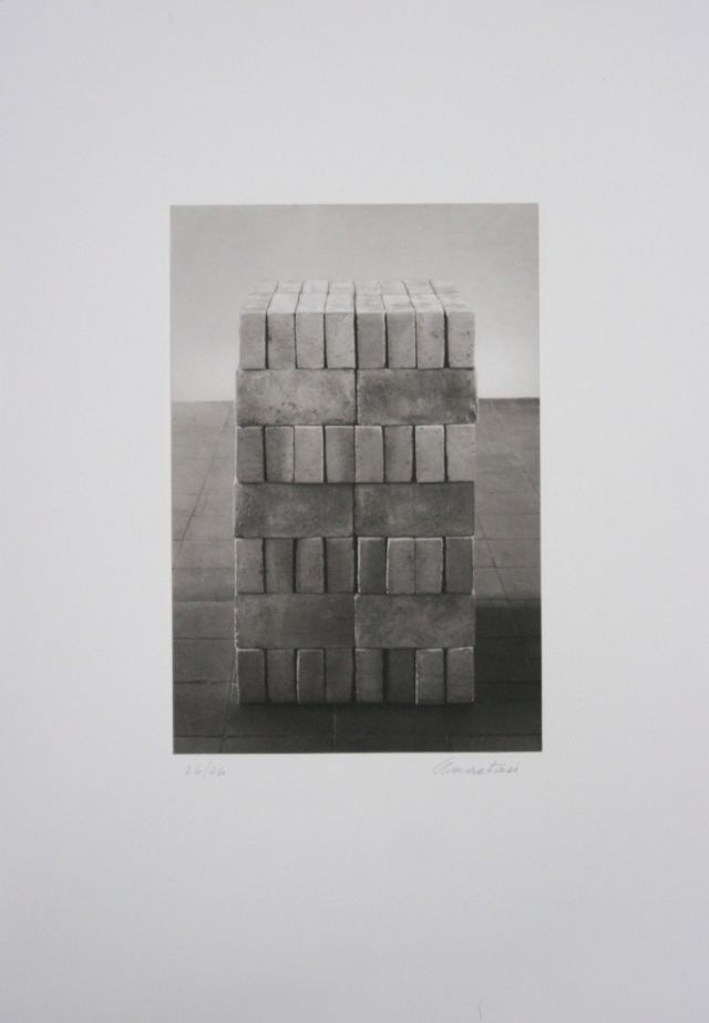 WILLIAM ANASTASI, Brick Sculpture, 2011. Courtesy Stalke Collection