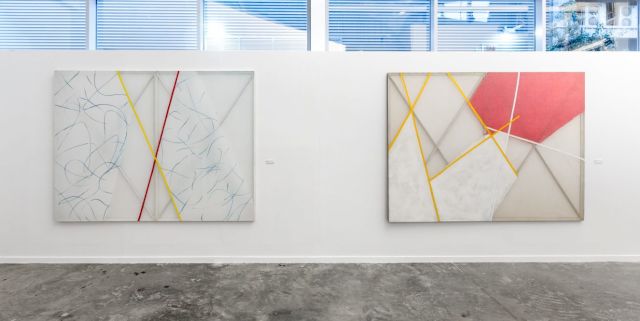 Installation view at CHRISTIAN BONNEFOI, "Double Take", 2016. © Jean-Paul Najar Foundation, Dubai. Photo: Musthafa Aboobacker