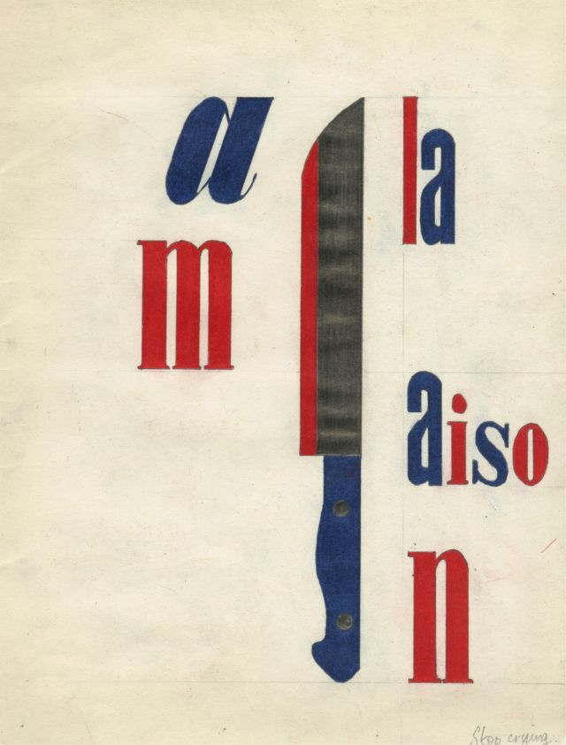 ANATOLE DE BENEDICTIS, A La Maison (Stop Crying), 2016