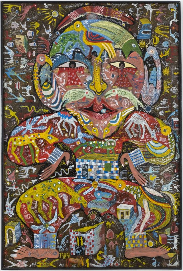 MOHAMED TABAL, Retrato de Arnold 1, early 1980s. Courtesy Yannick And Ben Jakober Foundation