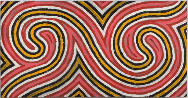 CLIFFORD POSSUM, Tjapaltjarri, 2001. Courtesy Yannick And Ben Jakober Foundation