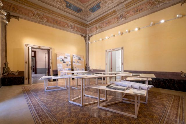 PETER BARTOŠ, Environmental Aesthetics, 2019 (installation view, Fondazione Morra Greco). Courtesy Fondazione Morra Greco, Naples © Maurizio Esposito