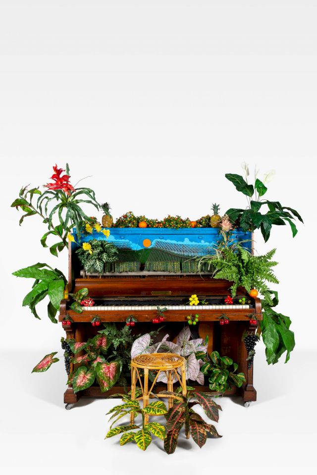 BENJAMIN PATTERSON, Piano d´oiseux tropical, 1989. Courtesy Archivio Conz